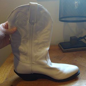Durango White Cowboy Boots, Womens